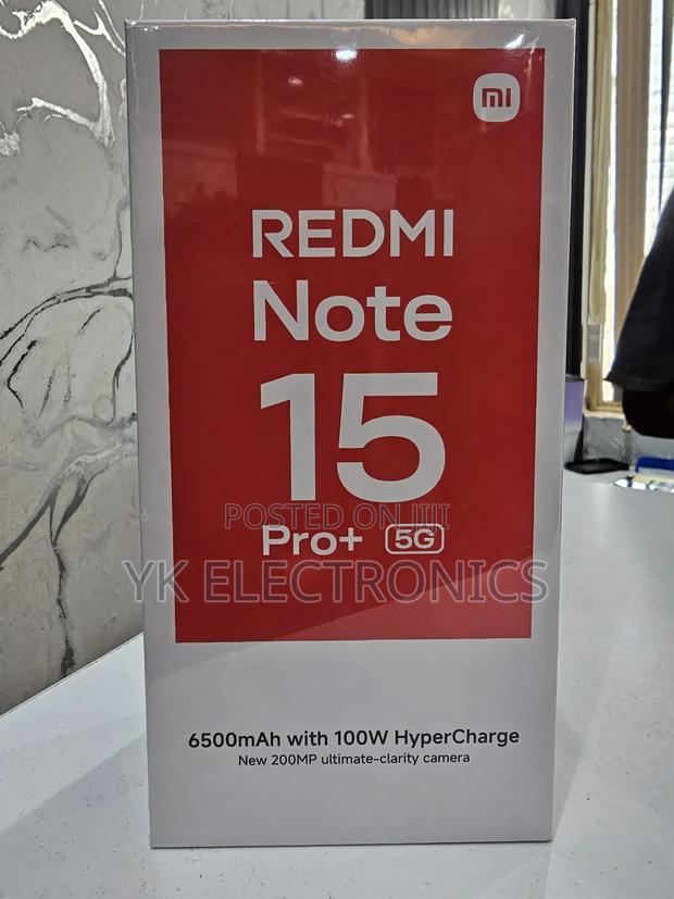 New Xiaomi Redmi Note 15 Pro+ 512 GB Black - thumbnail 2