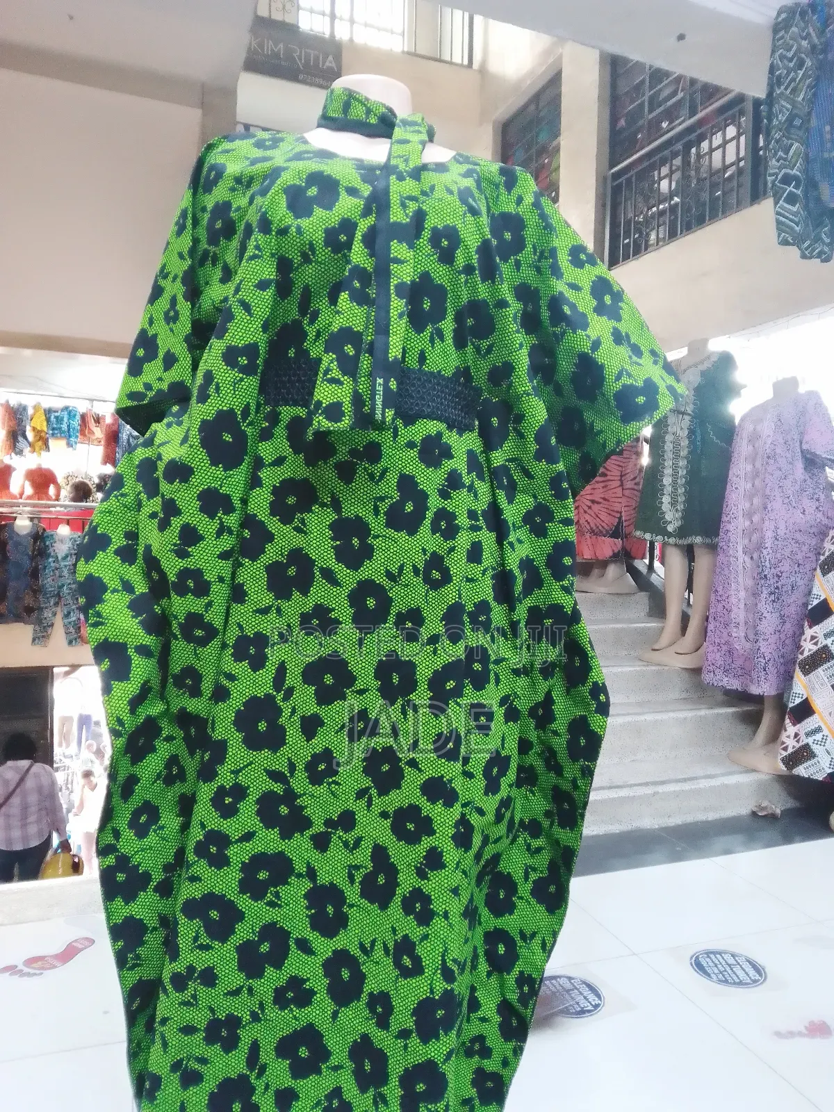 Smart Free Size Kitenge African Ladies Dresses