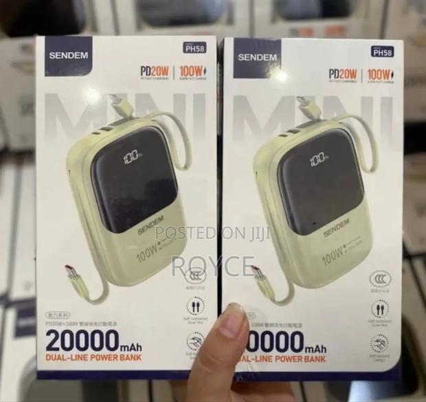 20000mah Full Capacity Power Bank - thumbnail 3