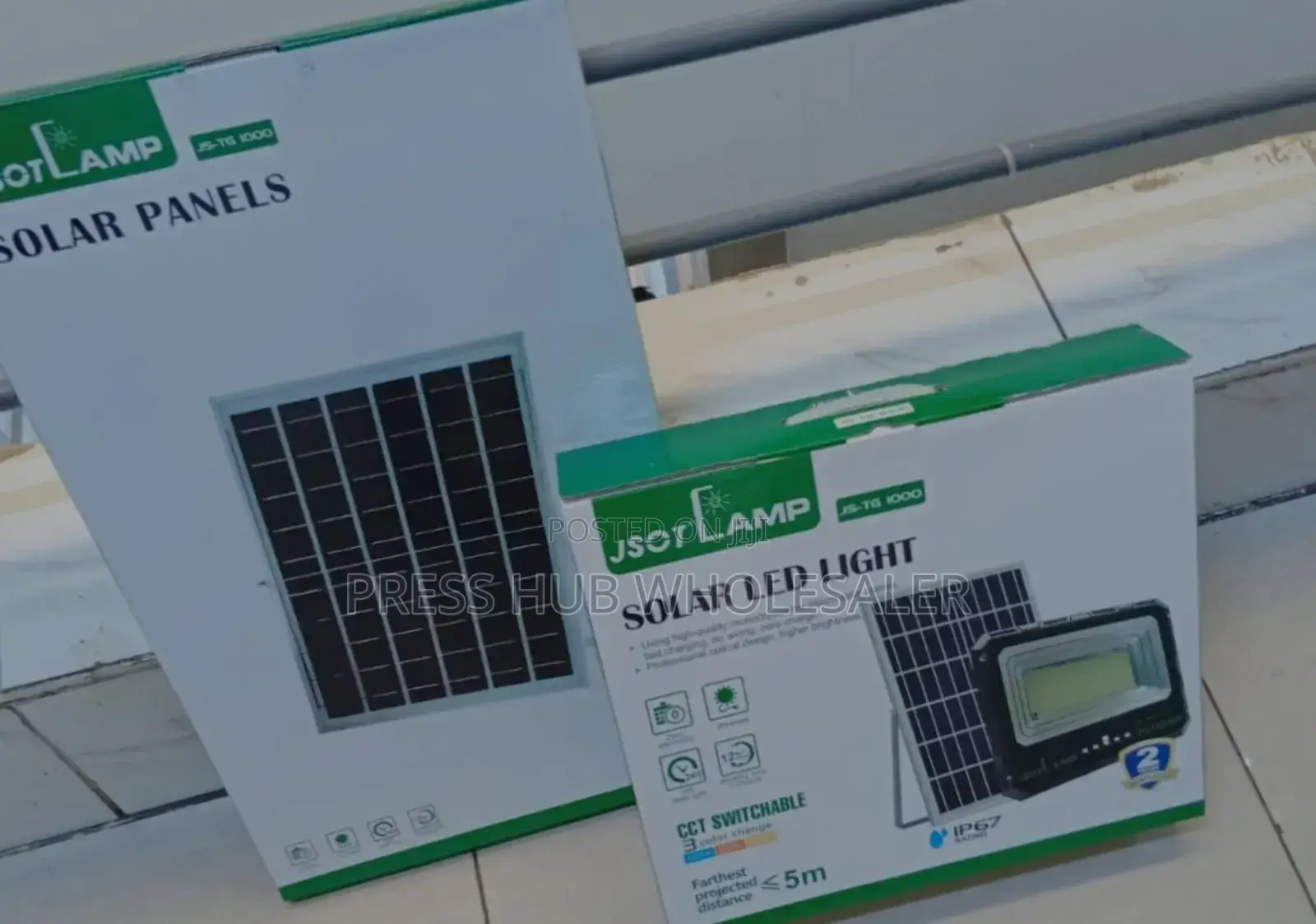 Solar Led Floodlight System.* 