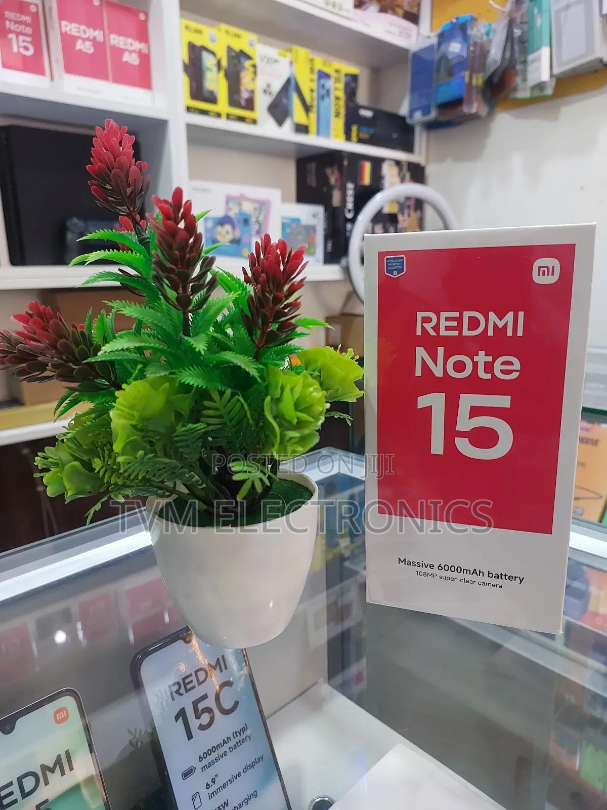 New Xiaomi Redmi Note 15 256 GB Red
