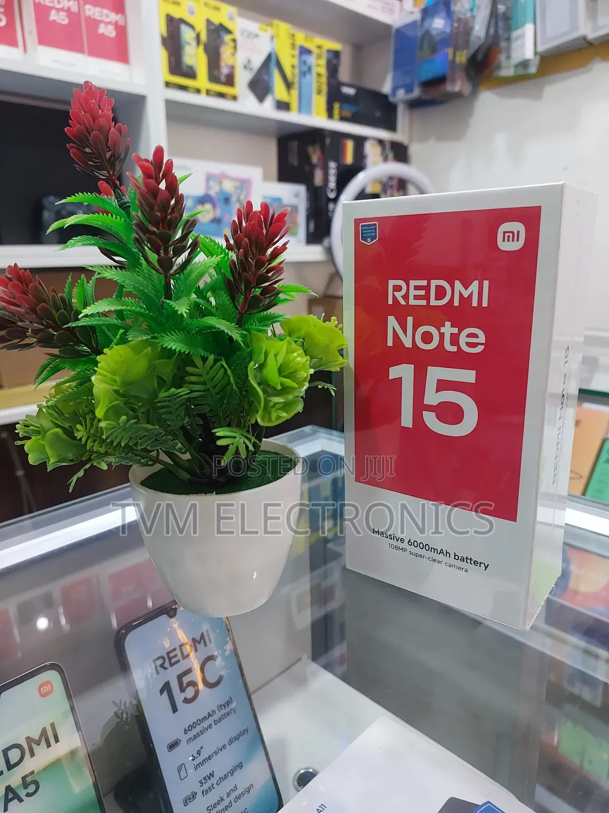 New Xiaomi Redmi Note 15 256 GB Red