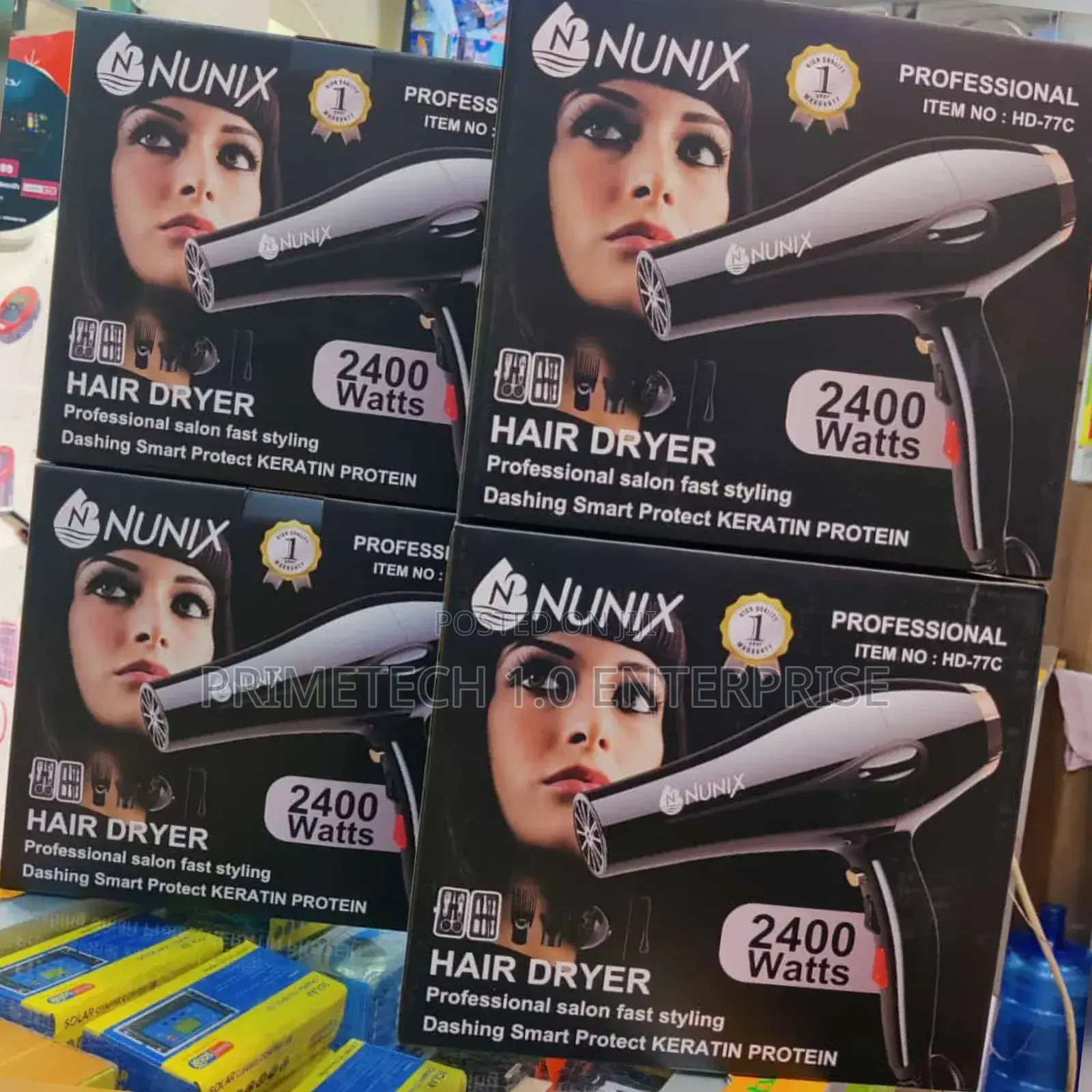Nunix Blow Dryer 77c