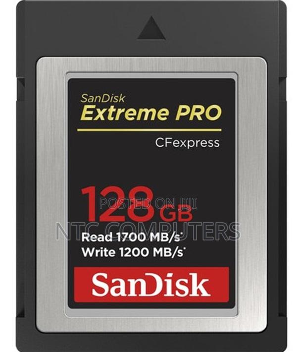 Sandisk 128gb 1700/1200 MBPS Extreme Pro Cfexpress .