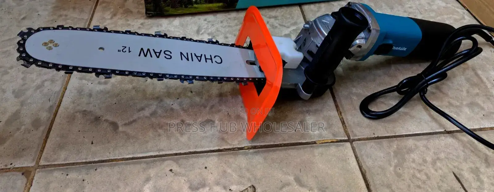 12-Inch Electric Chainsaw Adapter Attachment 