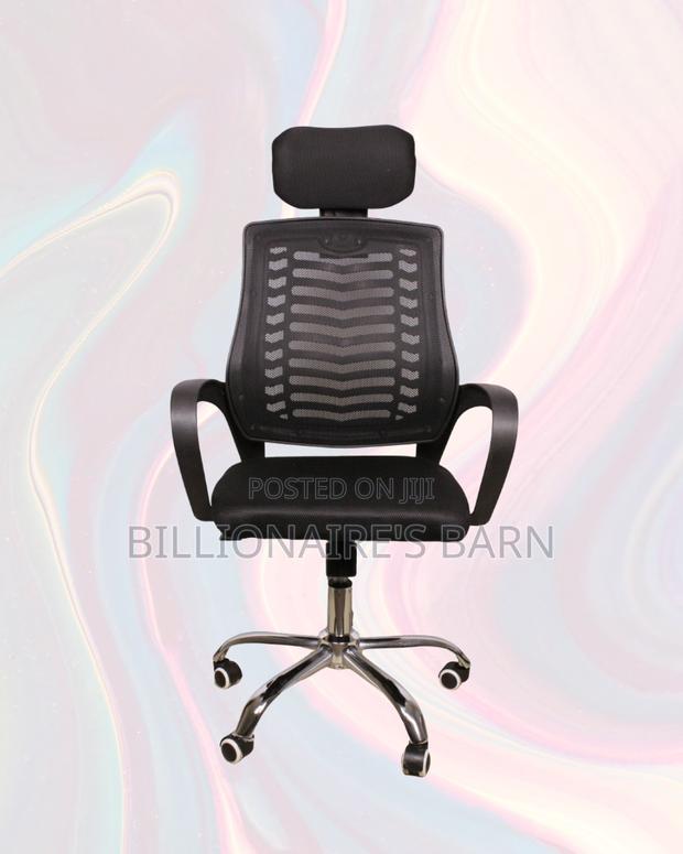 Black Secretarial Mesh Chair | Without the Drama | High-Density