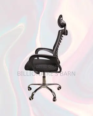 Black Secretarial Mesh Chair | Without the Drama | High-Density