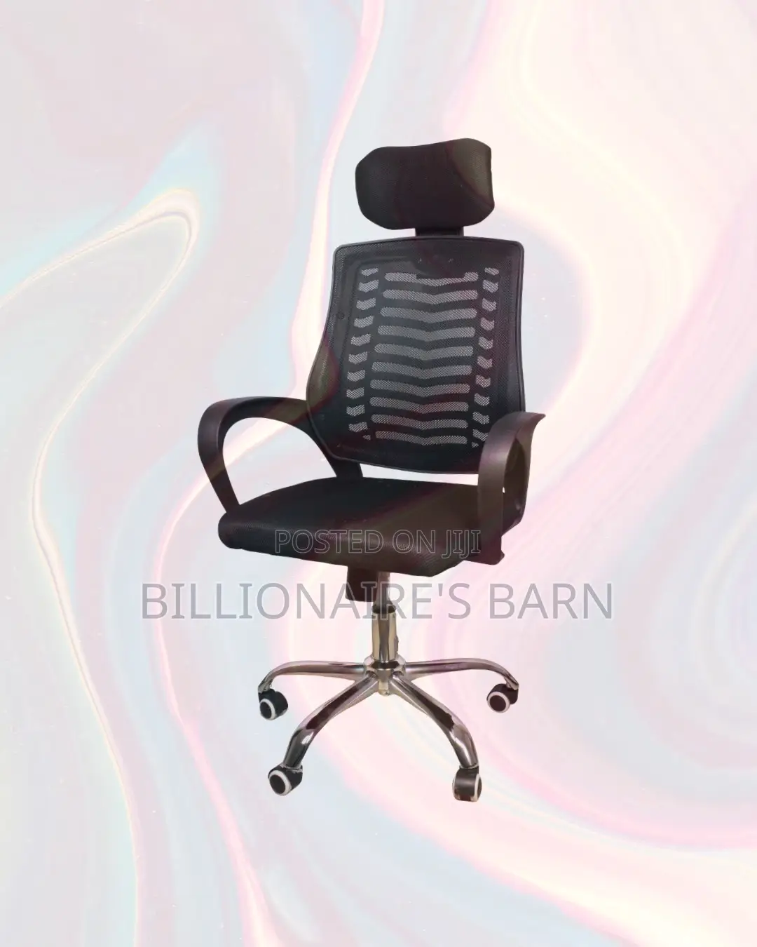 Black Secretarial Mesh Chair | Without the Drama | High-Density