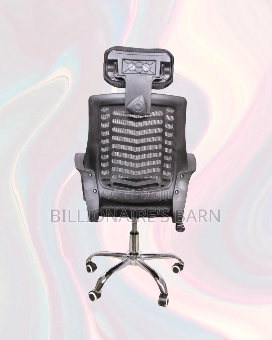 Black Secretarial Mesh Chair | Without the Drama | High-Density