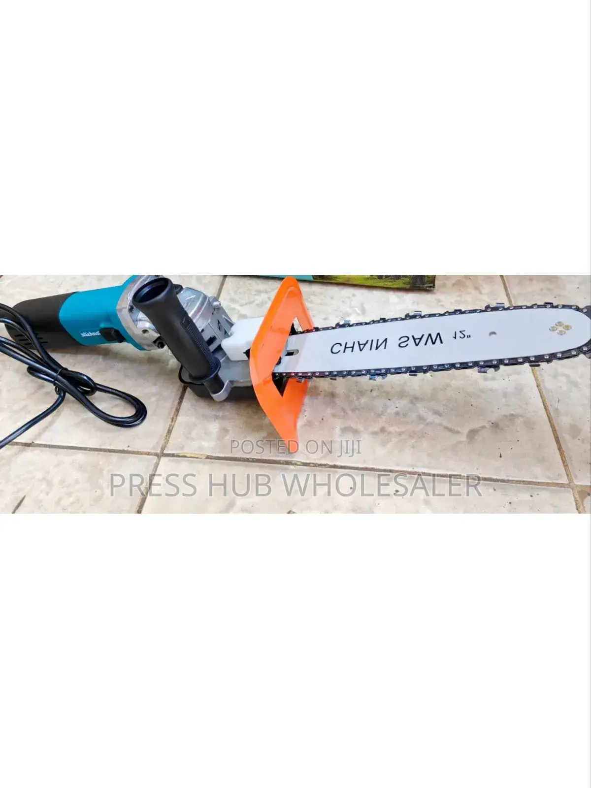 12-Inch Electric Chainsaw Adapter Attachment" 