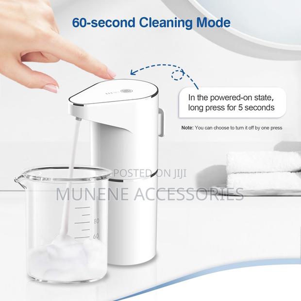 Automatic Touchless Foaming Hand Soap Dispenser 350ml Usb Rechargeable - thumbnail 2