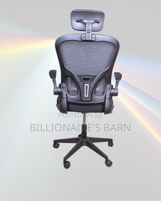 Grey Ergonomic Mesh Chair | Without the Drama | Breathable - thumbnail 4