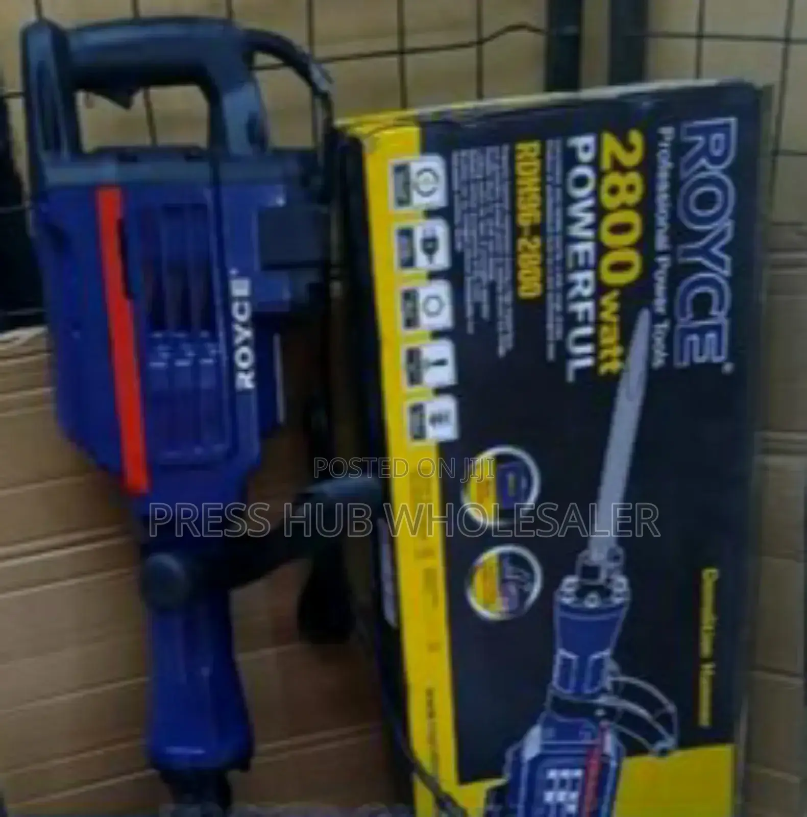 Royce Rdh96-2800 Demolition Hammer: 
