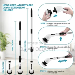 Rechargable 9in1 Cleaning Brush Now Available