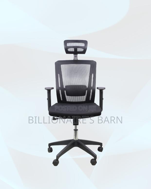 Black Ergonomic Mesh Chair | Without the Drama | Durable - thumbnail 2