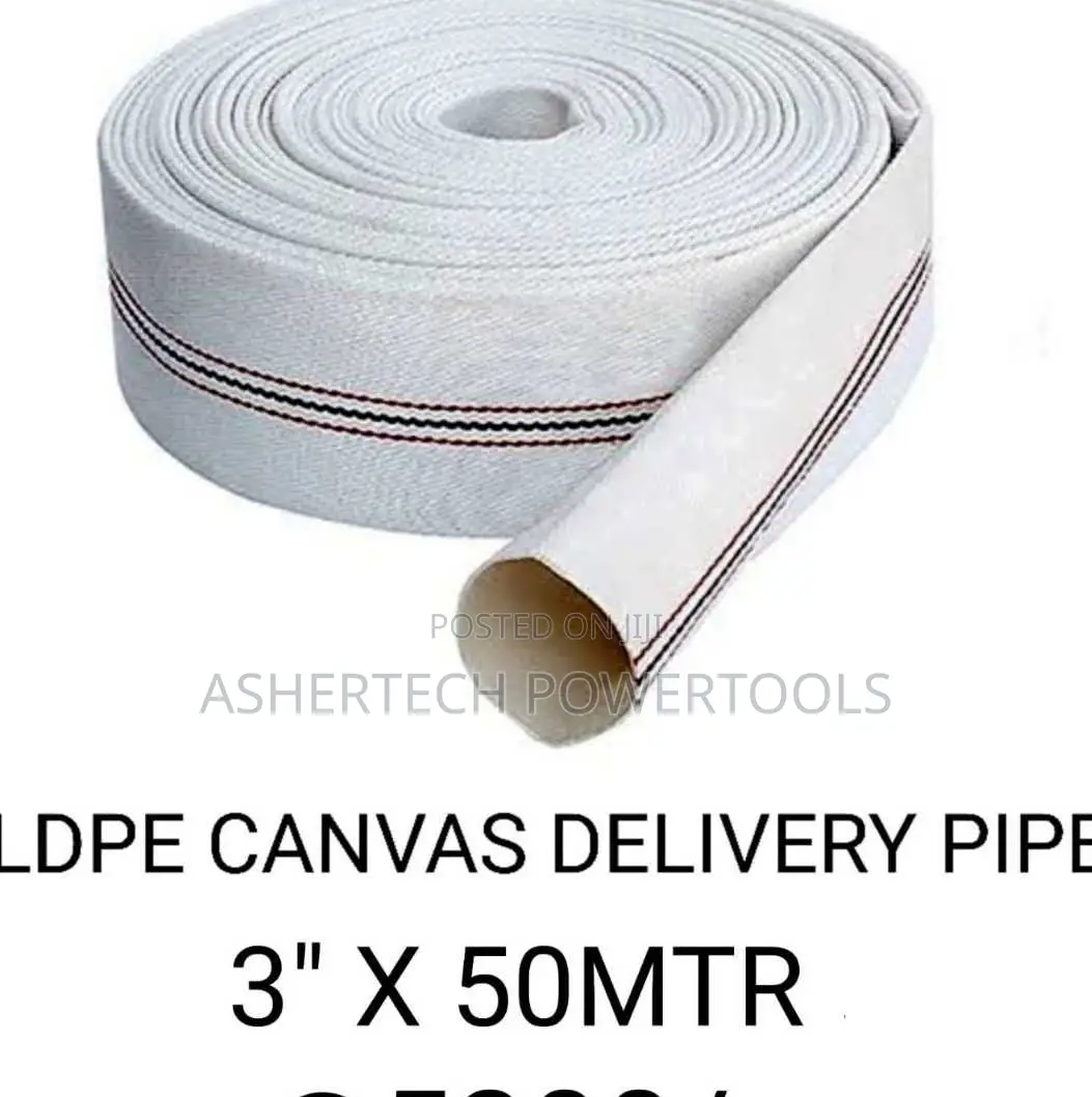 Pe (Polyethylene) Canvas Delivery Pipe 3" by 50m