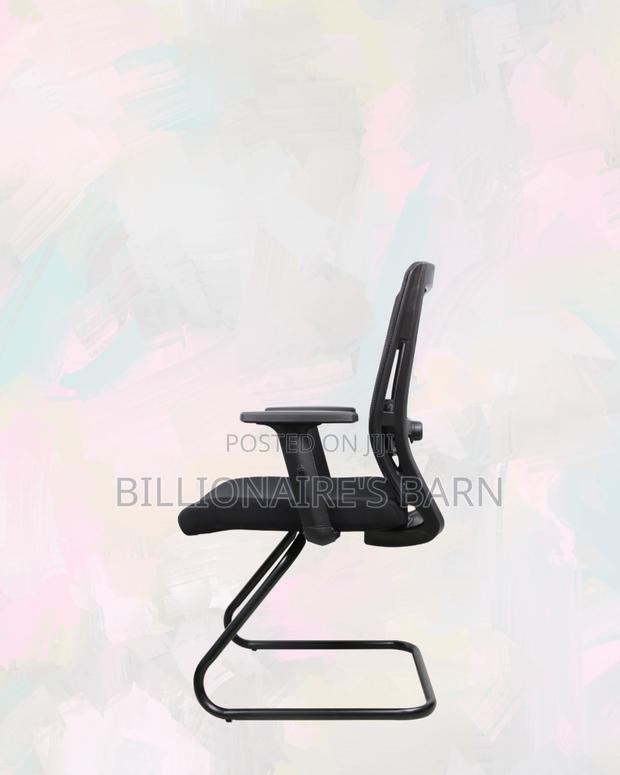 Black Visitor Chair | Without the Drama | Powder-Coated Steel