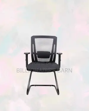 Black Visitor Chair | Without the Drama | Powder-Coated Steel
