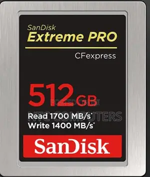 Sandisk 512gb Extreme Pro Cf Express Type B Card 1700/1400 Mb/S