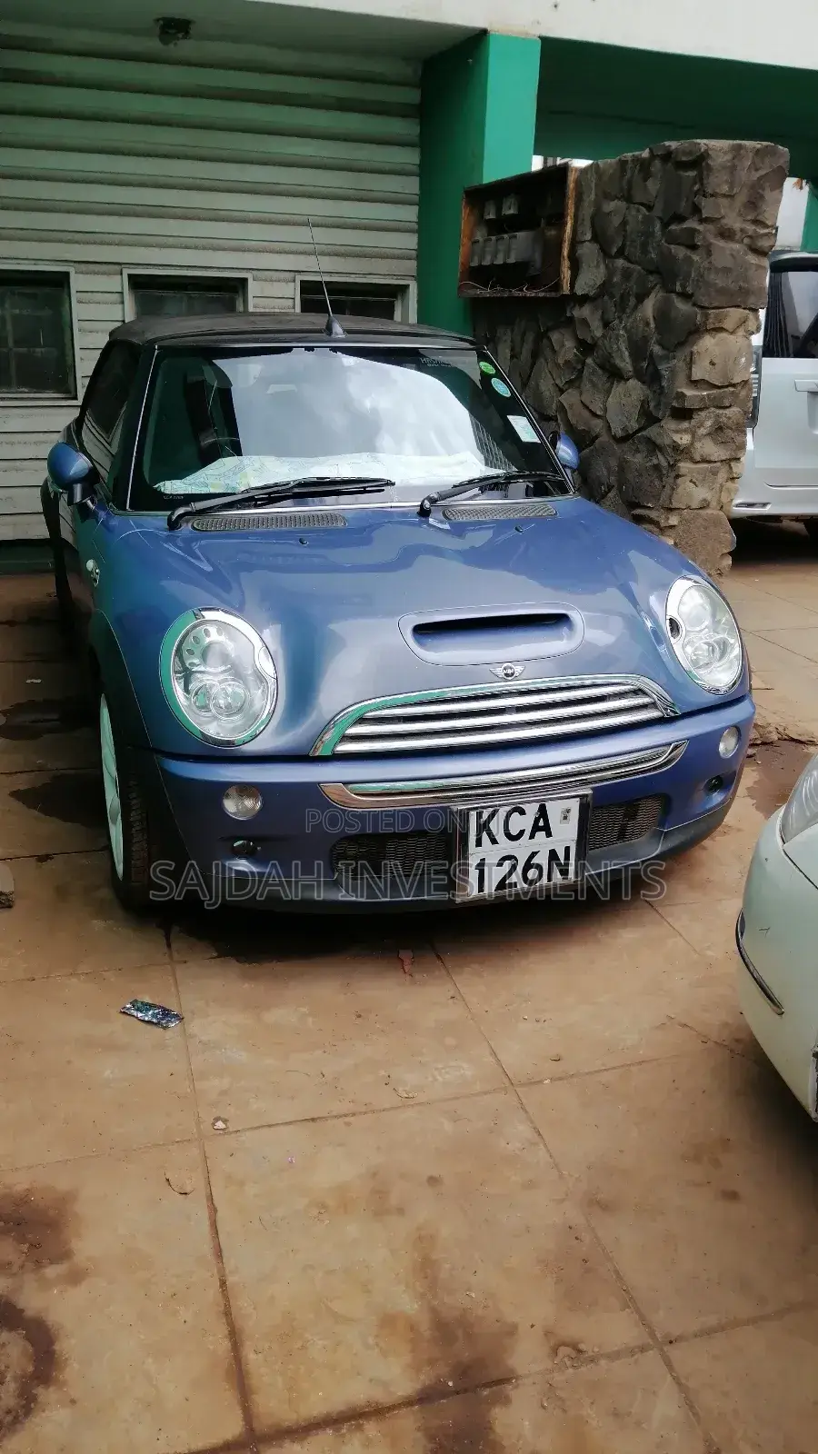 Mini Convertible 2007 Blue