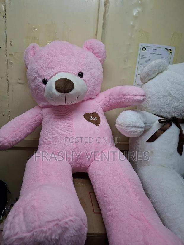 100cm Pink Classy Fancy Teddy Bear.