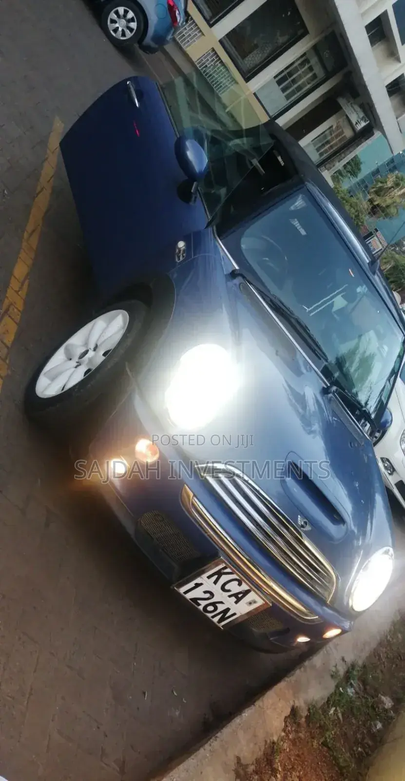 Mini Convertible 2007 Blue