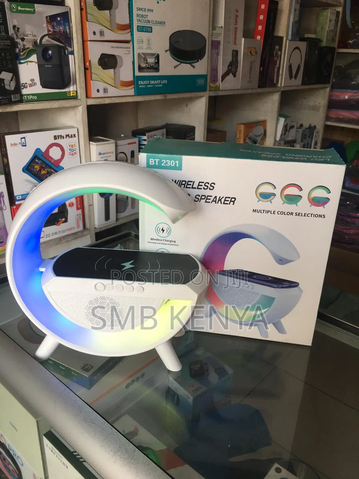 Led Wireless Charging Speaker