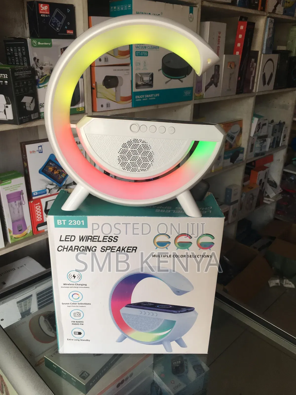 Bt2301 Wireless Charging Speaker