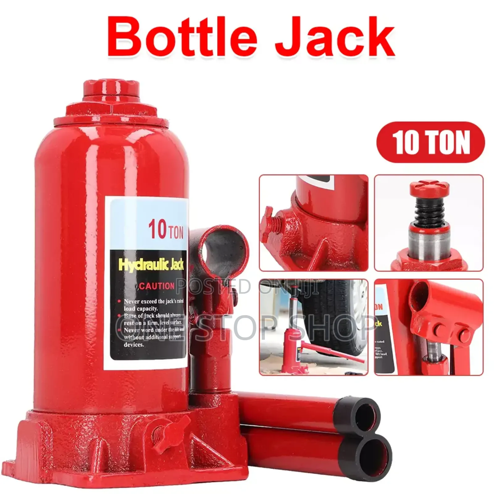 10ton Car Repair Tool Hydraulic Bottle Jack