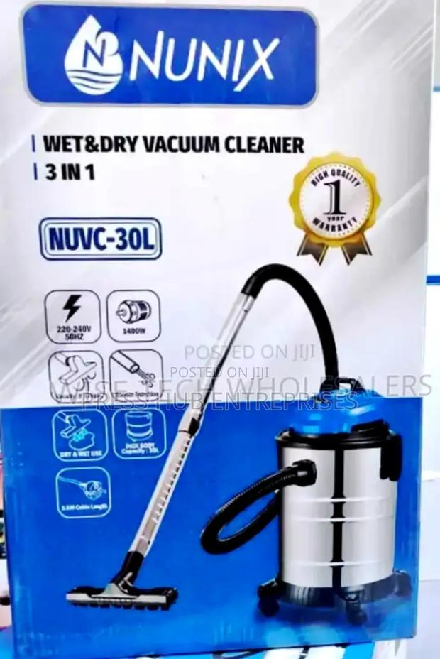 Nunix Nuvc-30l 3-in-1 Wet and Dry Vacuum Cleaner.; 