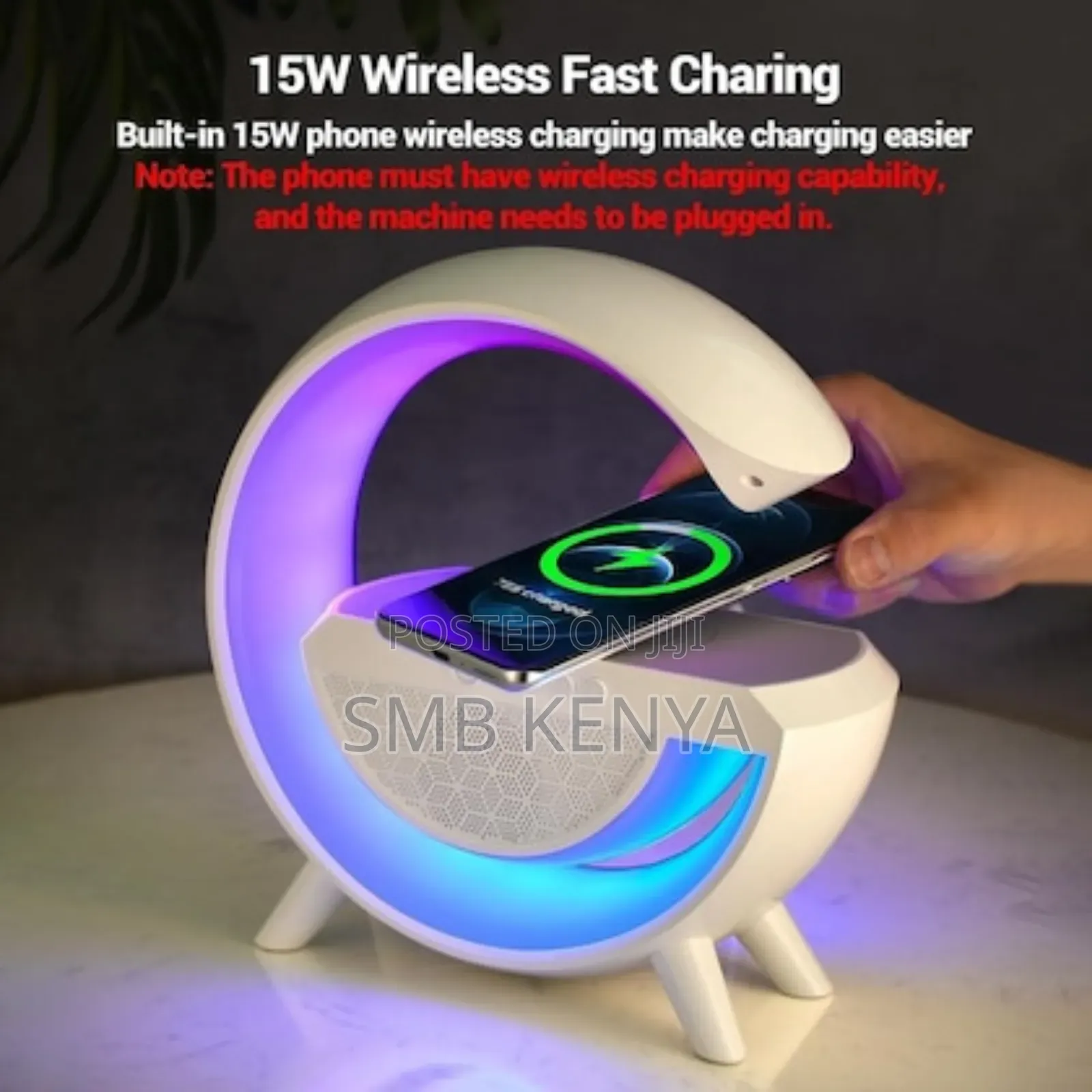 Bt2301 Speaker With Wireless Charging
