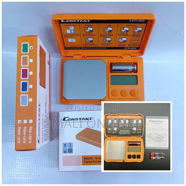 Constant 682c Digital Pocket Scale 300g 0.01g Precision Mini