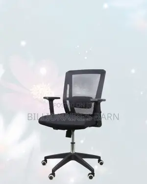 Black Origin Mesh Chair | Adjustable for Different Desk Heights |