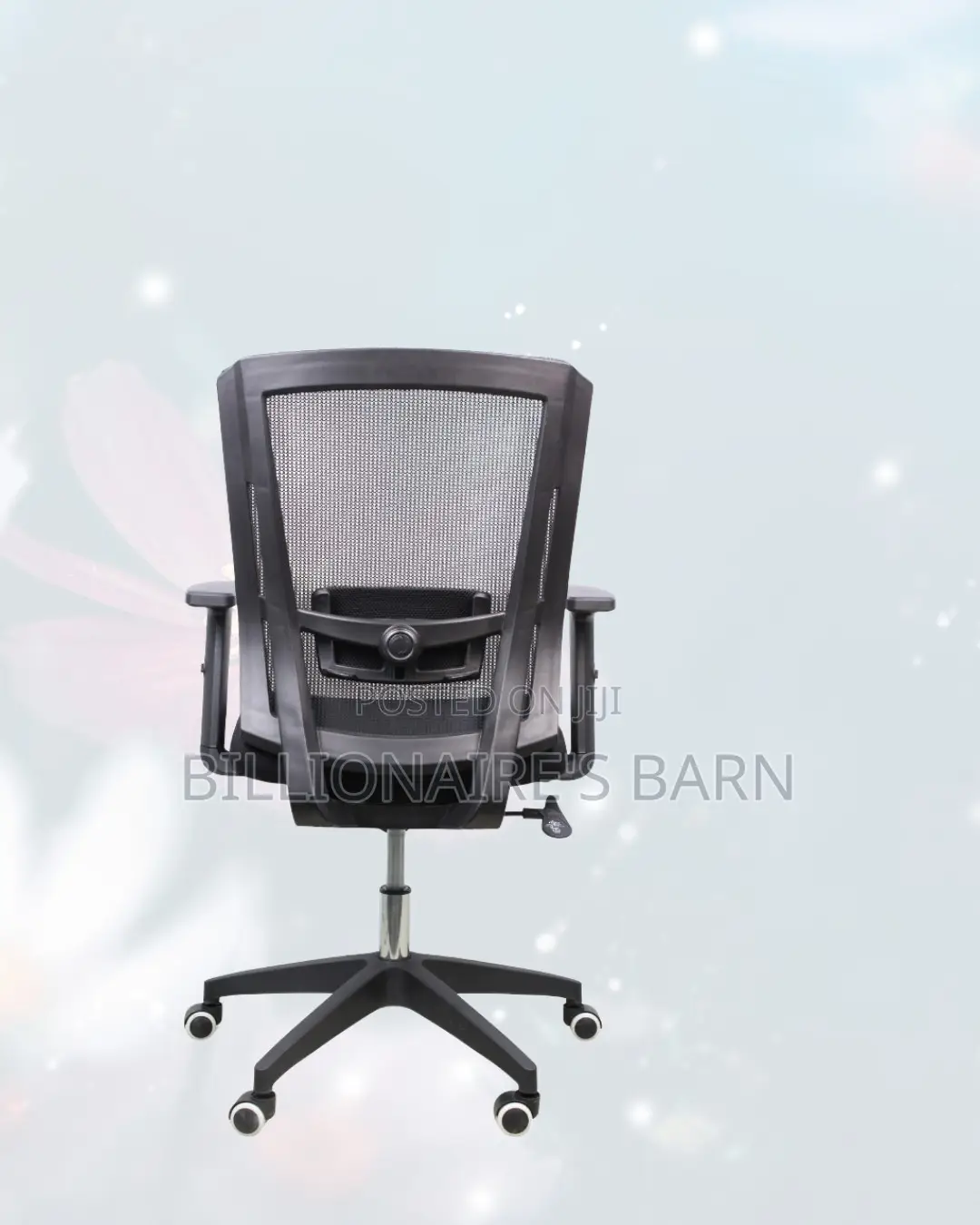 Black Origin Mesh Chair | Adjustable for Different Desk Heights |
