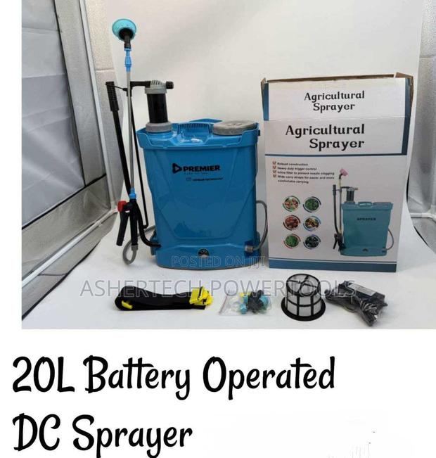 Premier 20l Battery Operated Dc Knapsack Sprayer