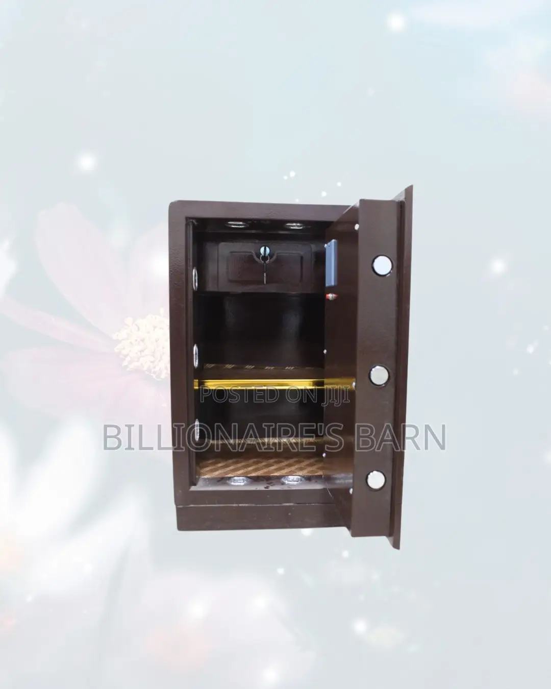 80kg Large-capacity Biometric Safe | Extra Safety With Alarm Triggers