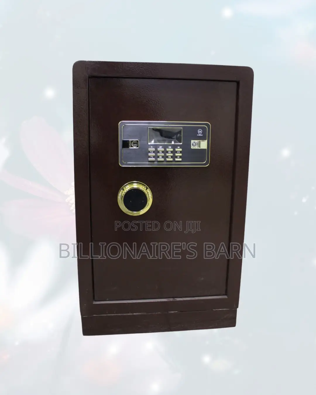 80kg Large-capacity Biometric Safe | Extra Safety With Alarm Triggers