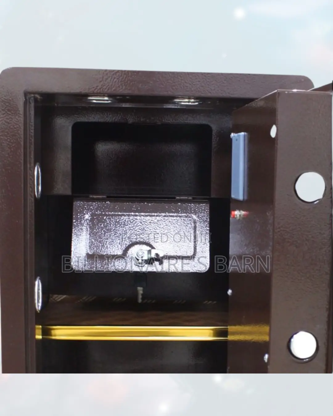 80kg Large-capacity Biometric Safe | Extra Safety With Alarm Triggers