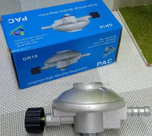 Pac Gr18 Low-Pressure Gas Regulator Suitable for 6kg Gas Cylinders