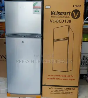 Volsmart Vl-Bcd138 138l Double Door Refrigerator. *