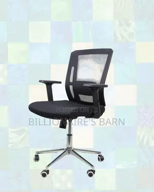 Black Origin Mesh Chair | Quiet Movement That Won’T Annoy Your Team