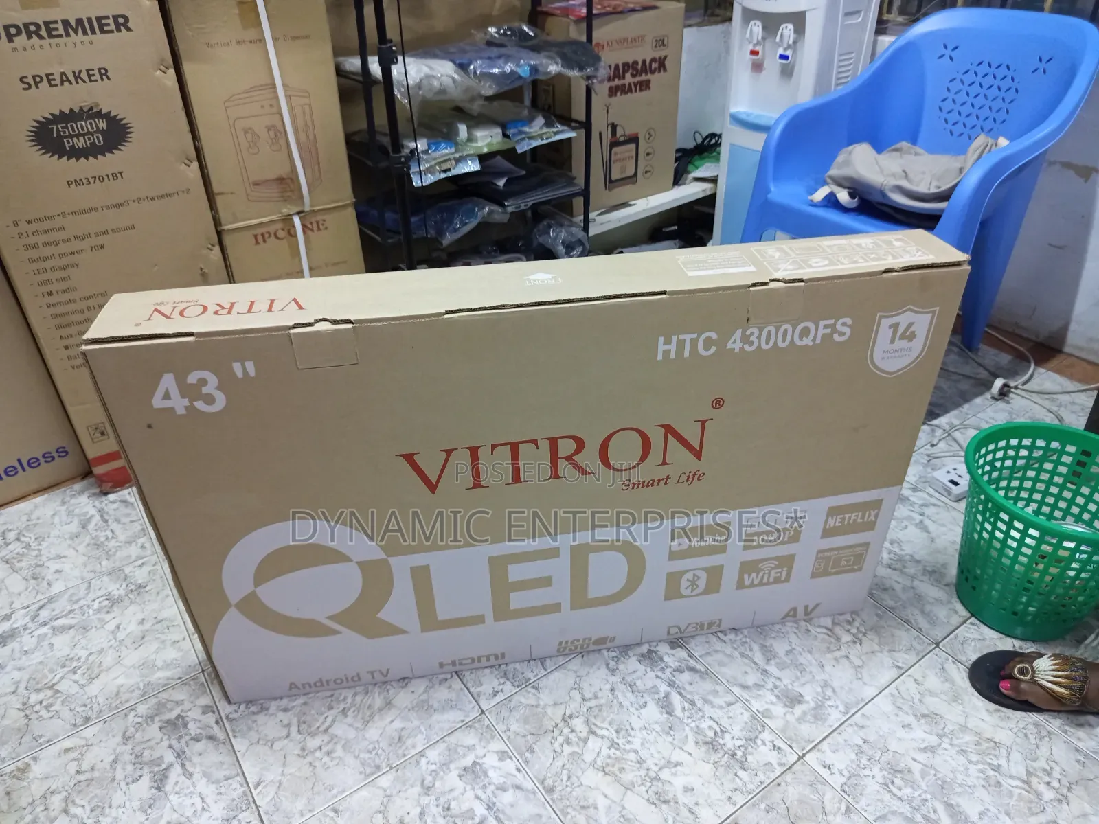 Vitron 43-Inch Qled Smart Tv