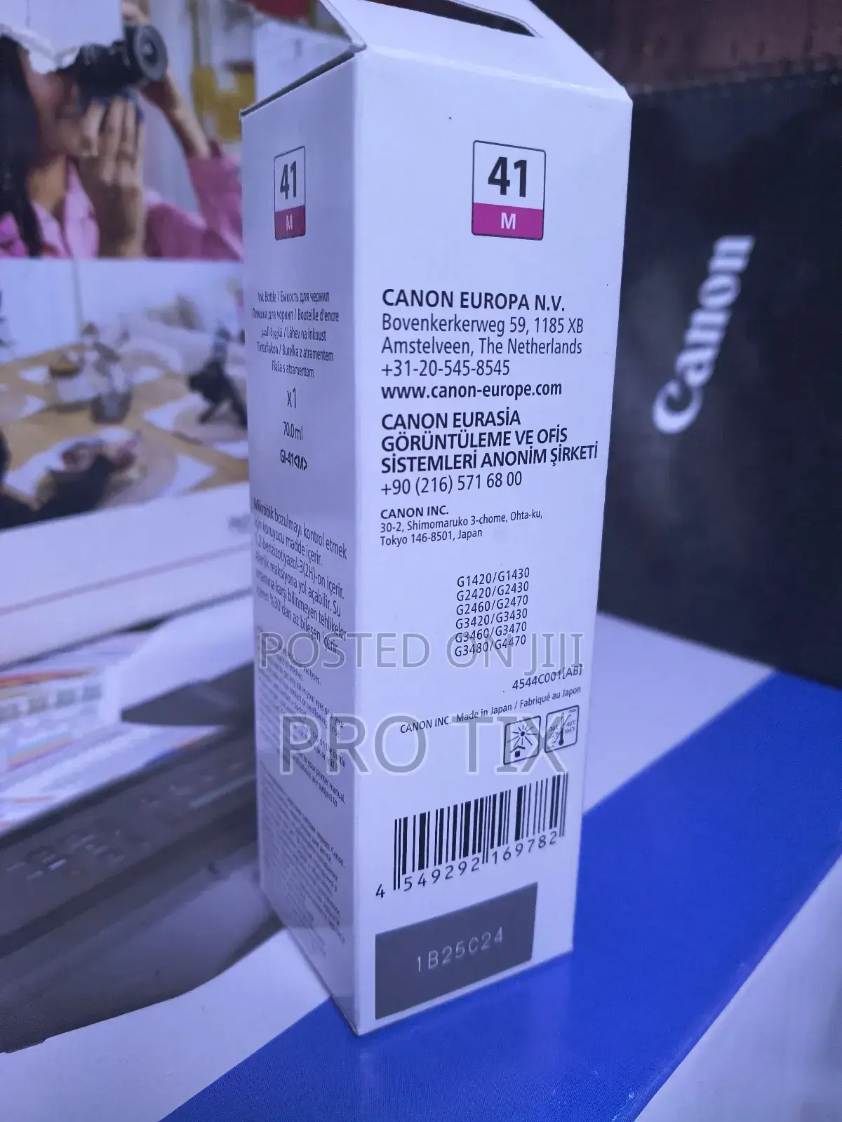 Canon Genuine Ink 41 Magenta Gi-41 M