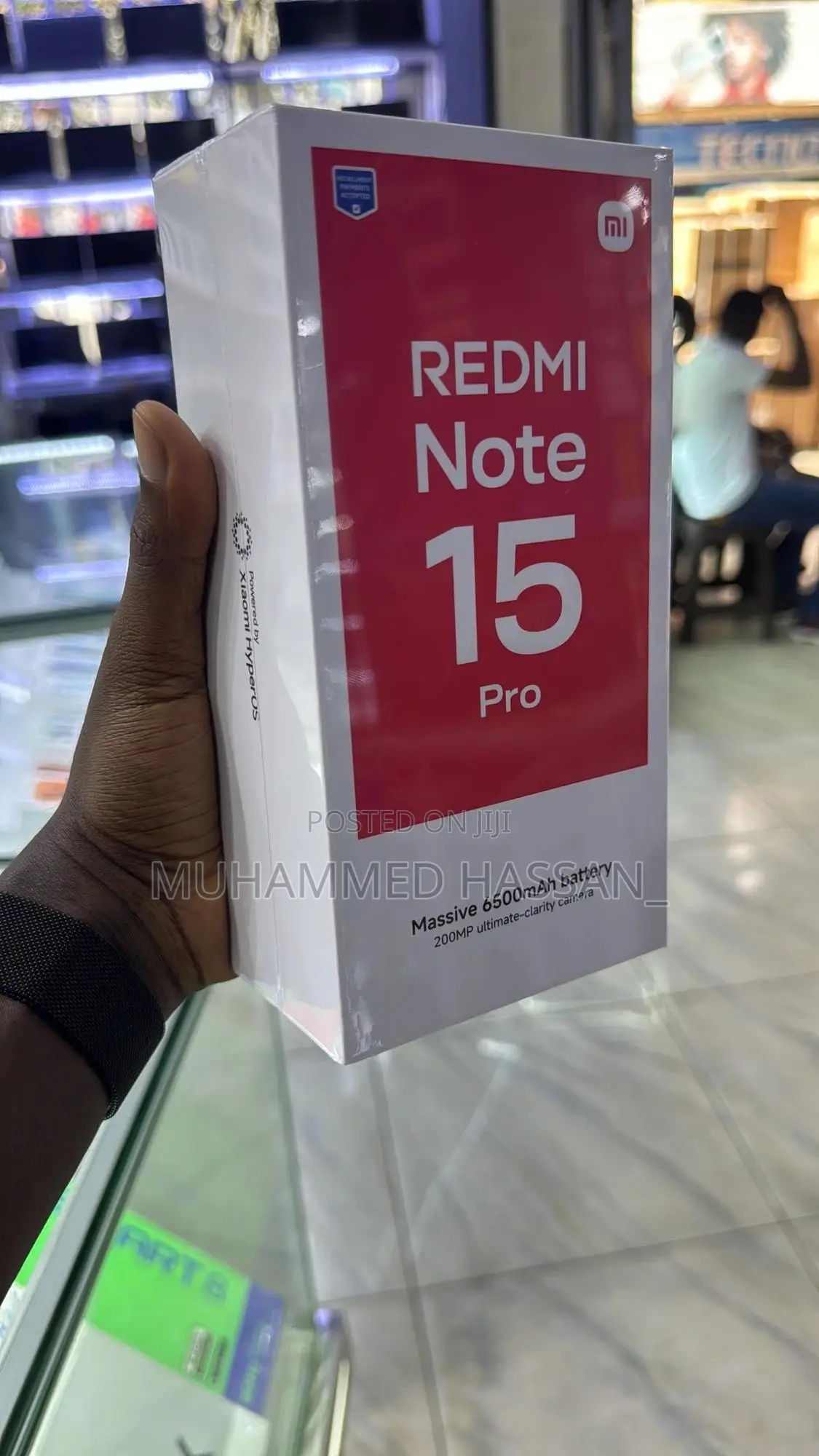 New Xiaomi Redmi Note 15 Pro 256 GB Black