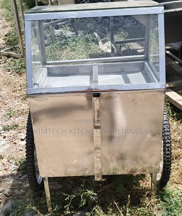 Stainless Steel Eggs Trolley - main view