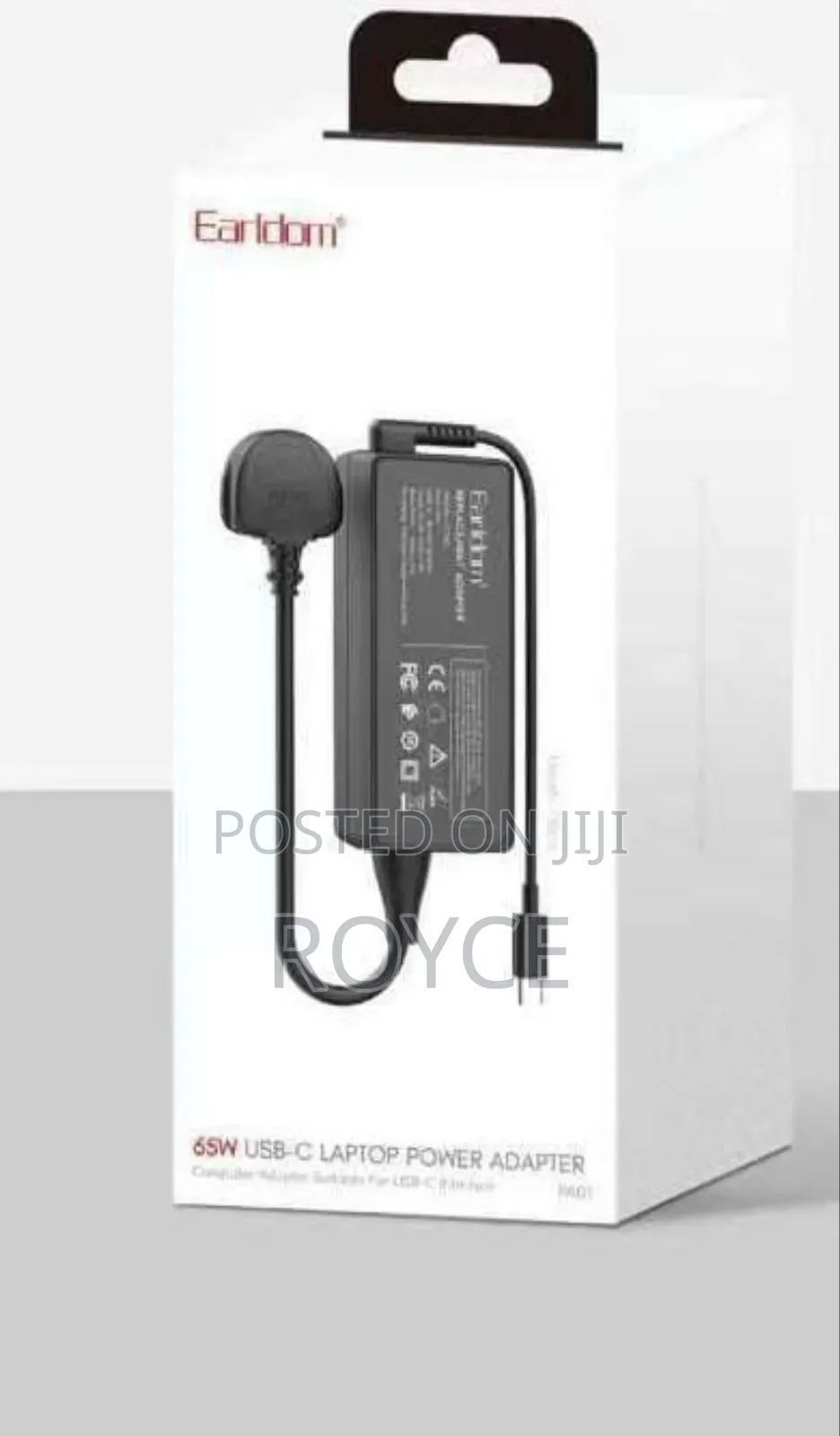 65w Usb-C Laptop Power Adapter