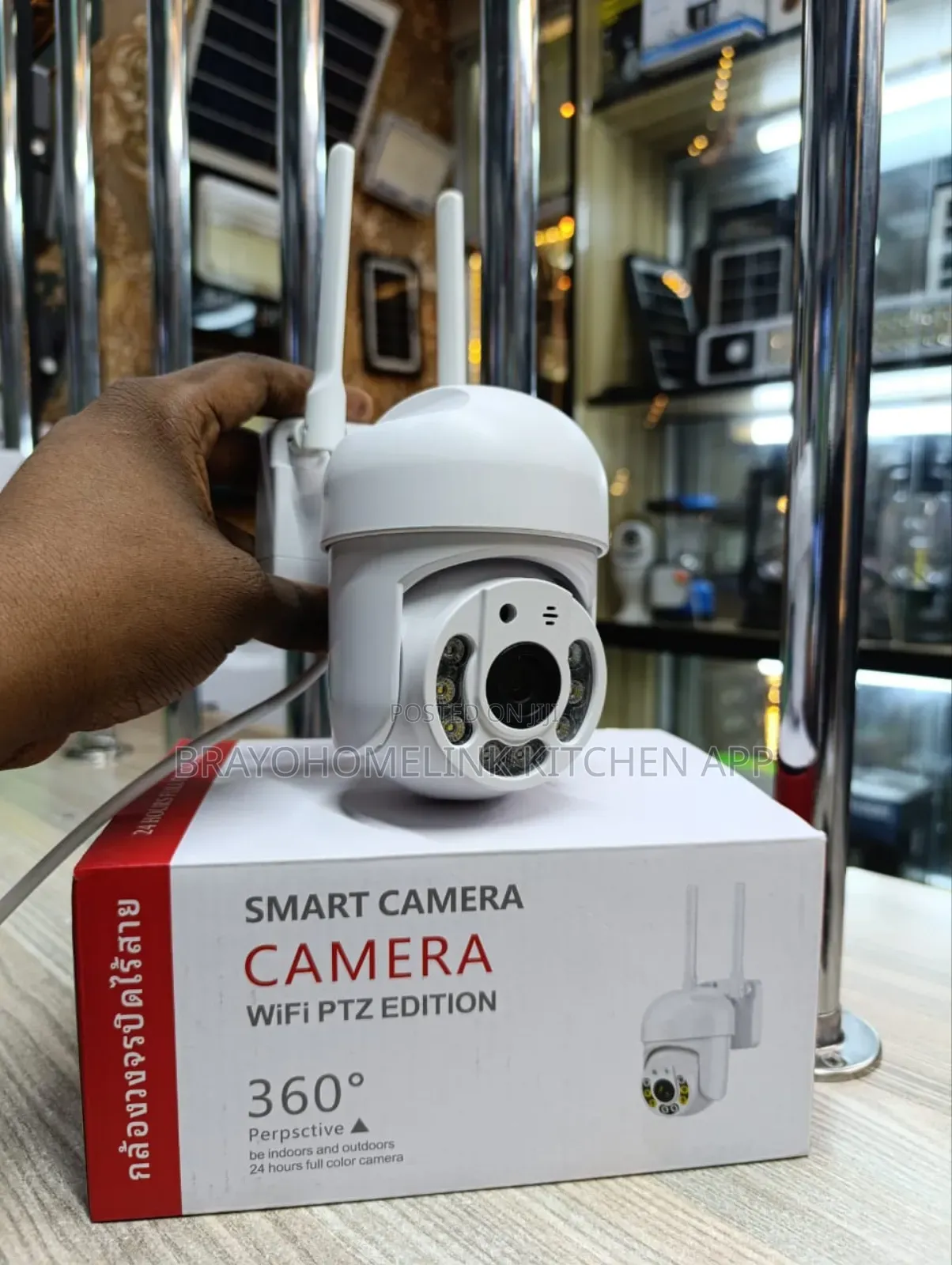 *360° PTZ Wifi Smart Camera*