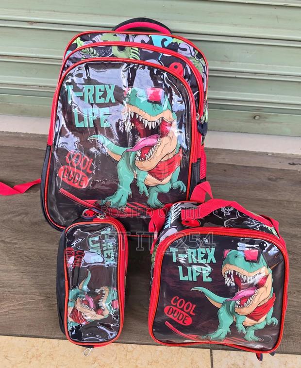 *3in1 Cartoon Theme School Backpack*▪ *Type:* Back Pack▪ - thumbnail 2