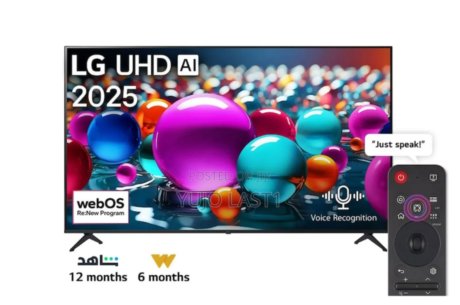 55 Inch LG Uhd Ai Ua85 Smart TV Ai Magic Remote Hdr10 Webos25 2025