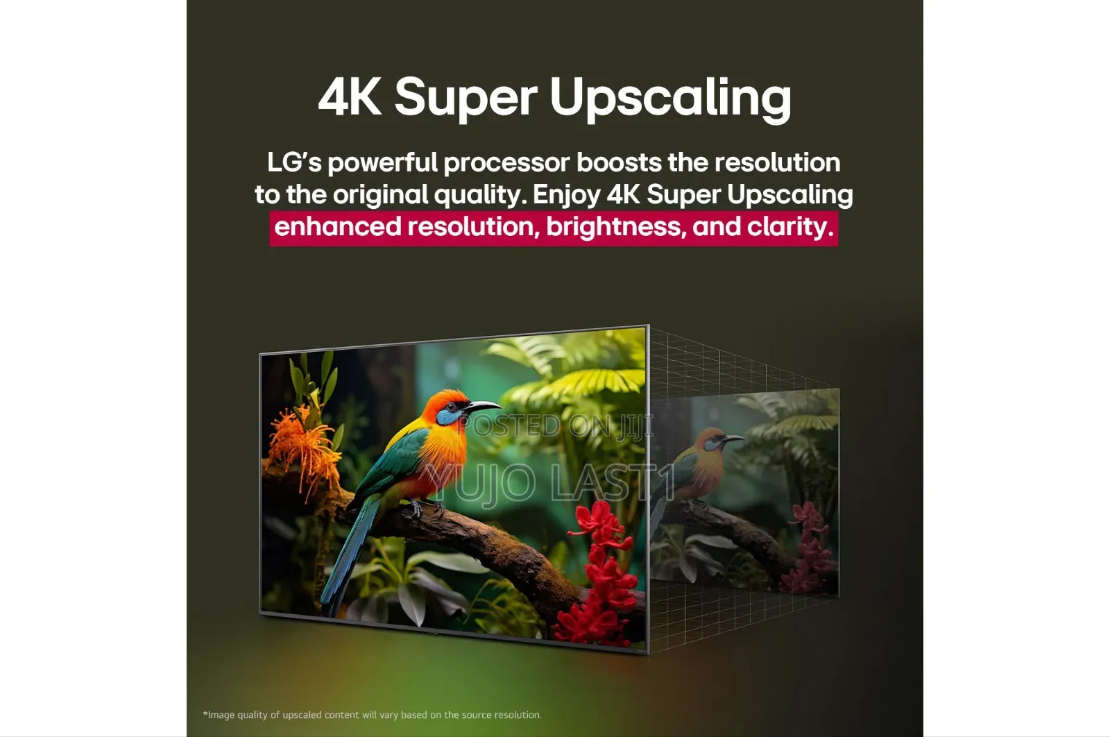 55 Inch LG Uhd Ai Ua85 Smart TV Ai Magic Remote Hdr10 Webos25 2025